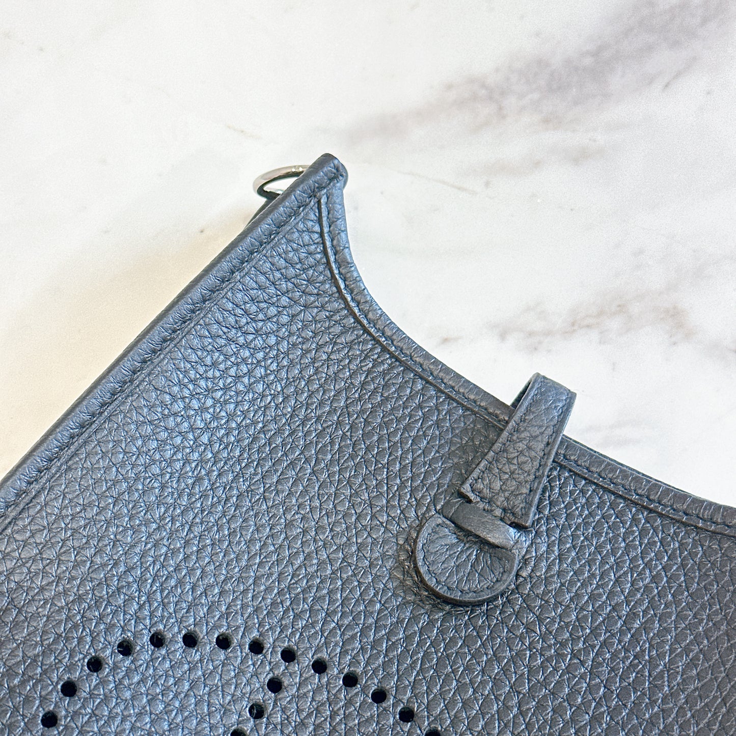 Hermes Mini Evelyne in Noir