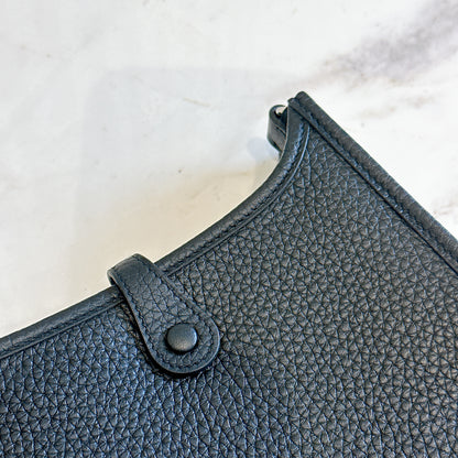 Hermes Mini Evelyne in Noir