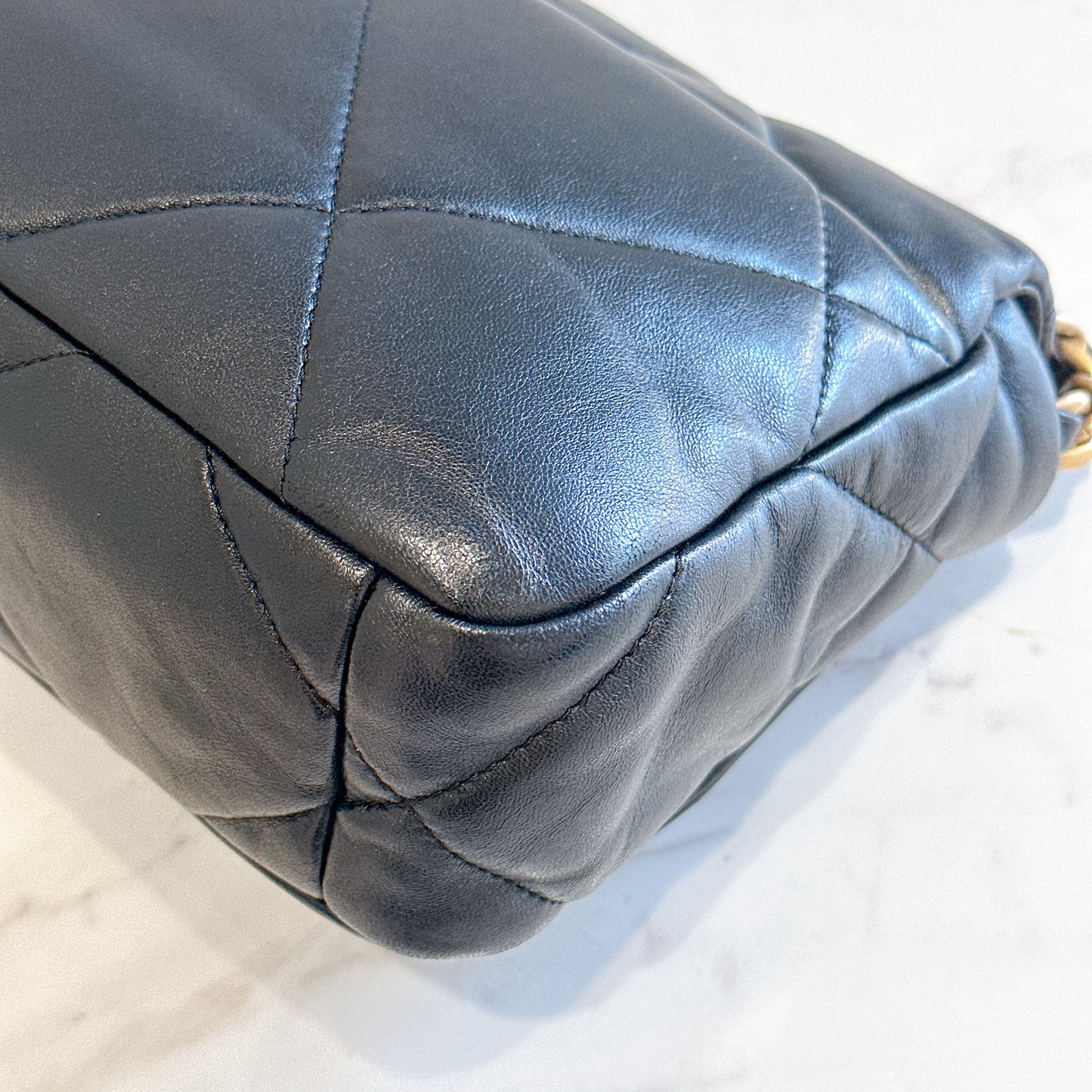 Chanel 19 Small in Black