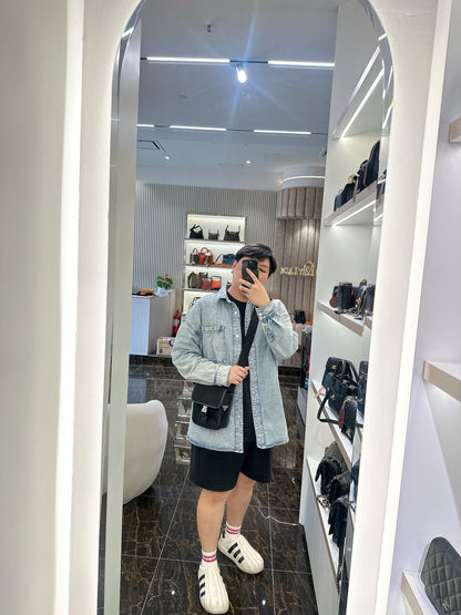 Prada Re Nylon Flap Messenger Crossbody