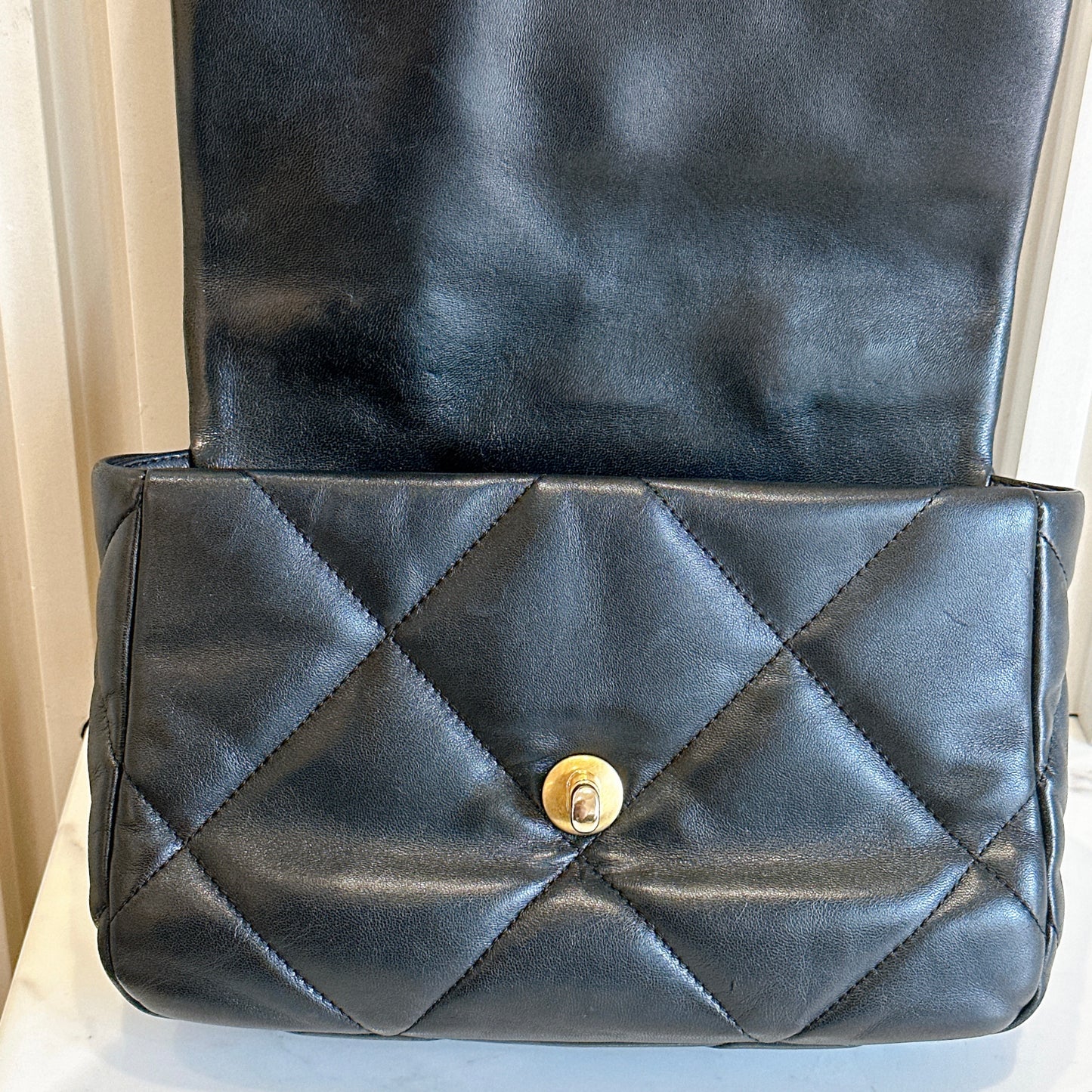Chanel 19 Small in Black