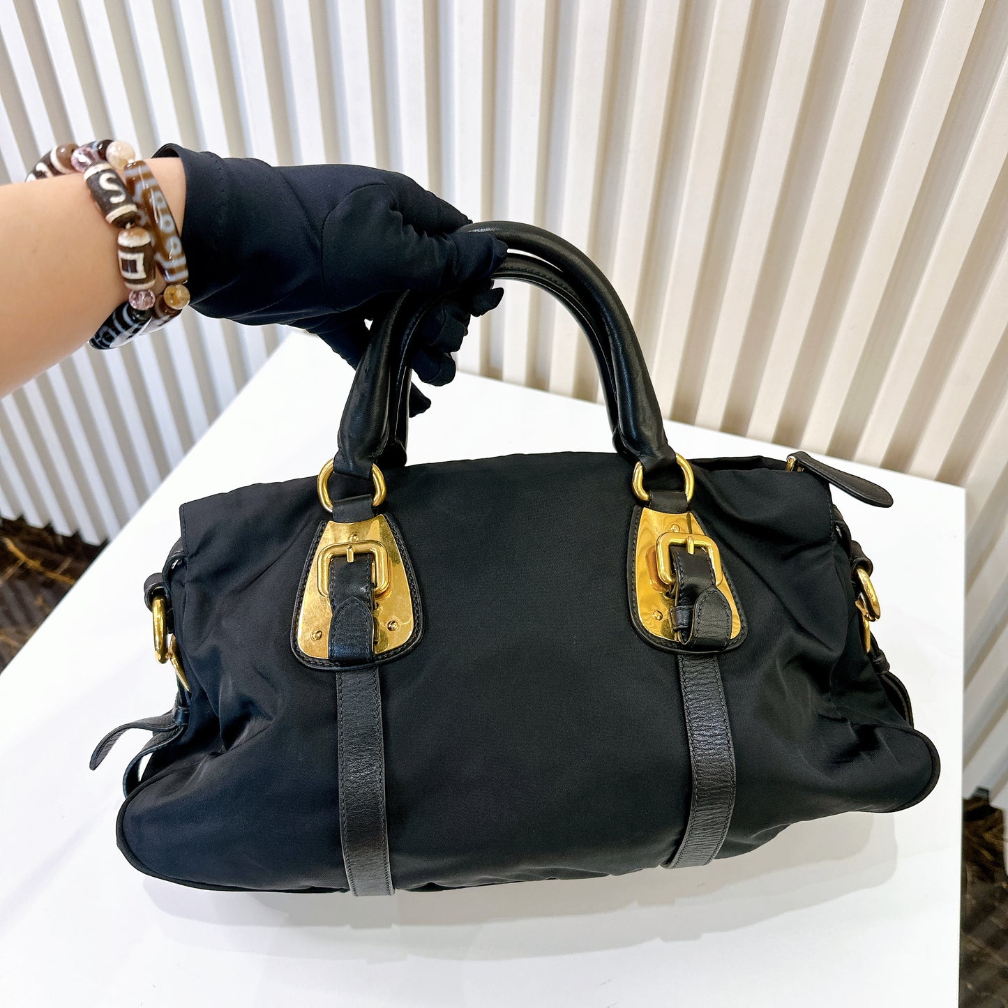 Prada Tessuto Nylon Crossbody Bag