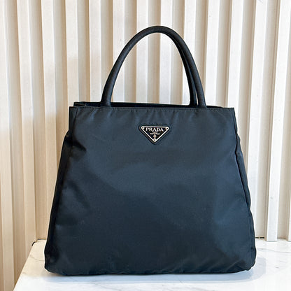Prada Nylon Black Tote