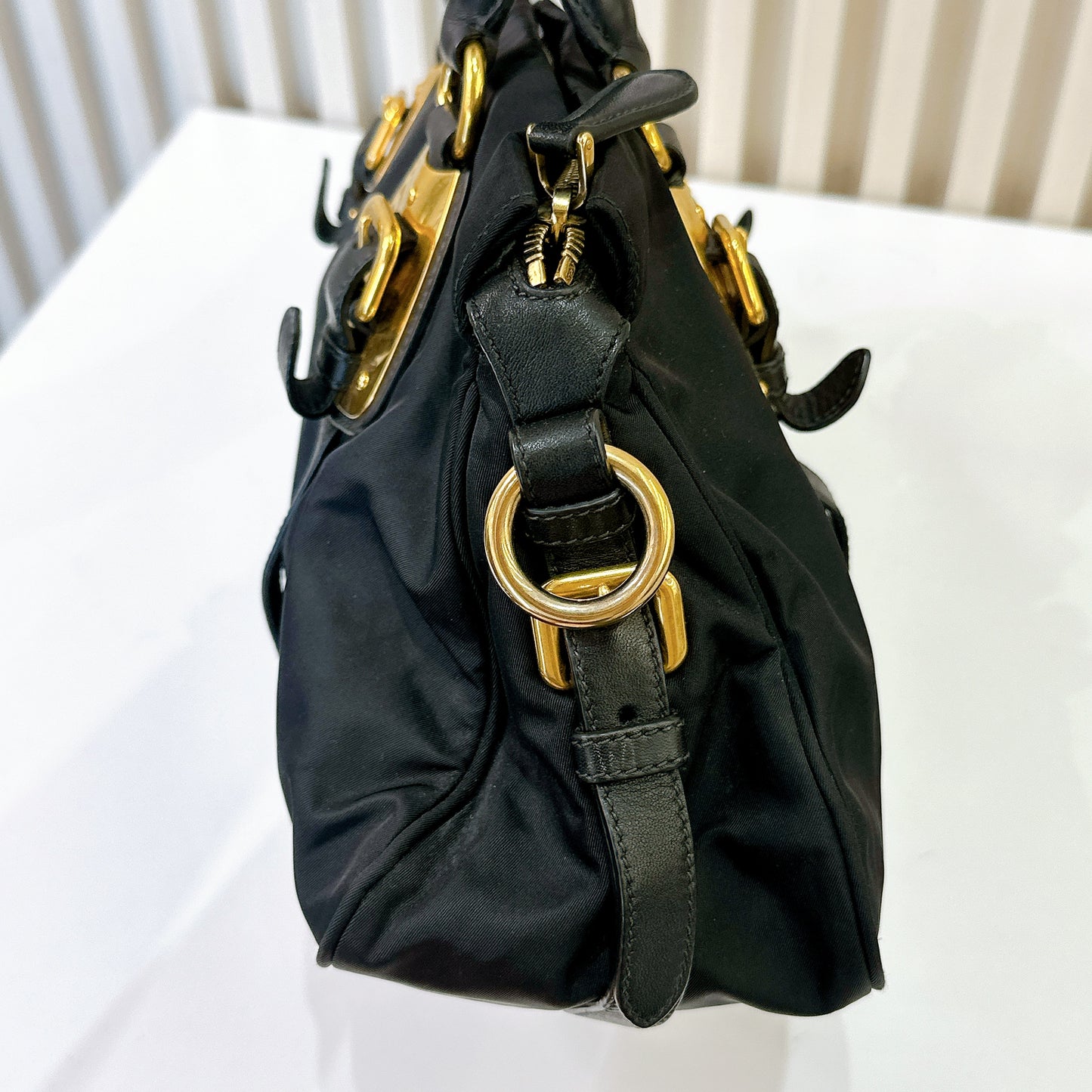 Prada Tessuto Nylon Crossbody Bag