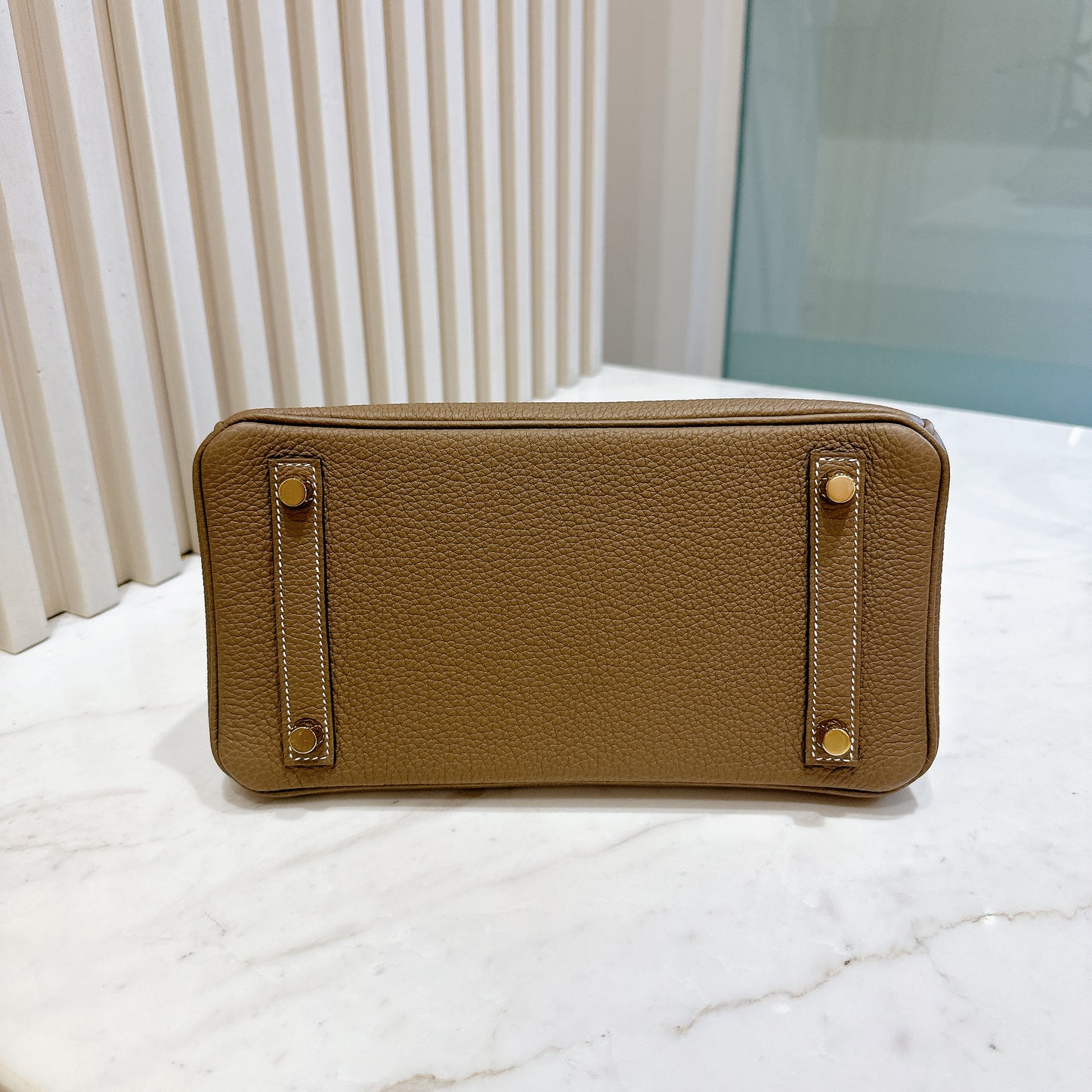 Hermes Birkin 25 Togo in Etoupe GHW