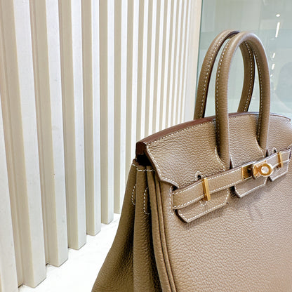 Hermes Birkin 25 Togo in Etoupe GHW