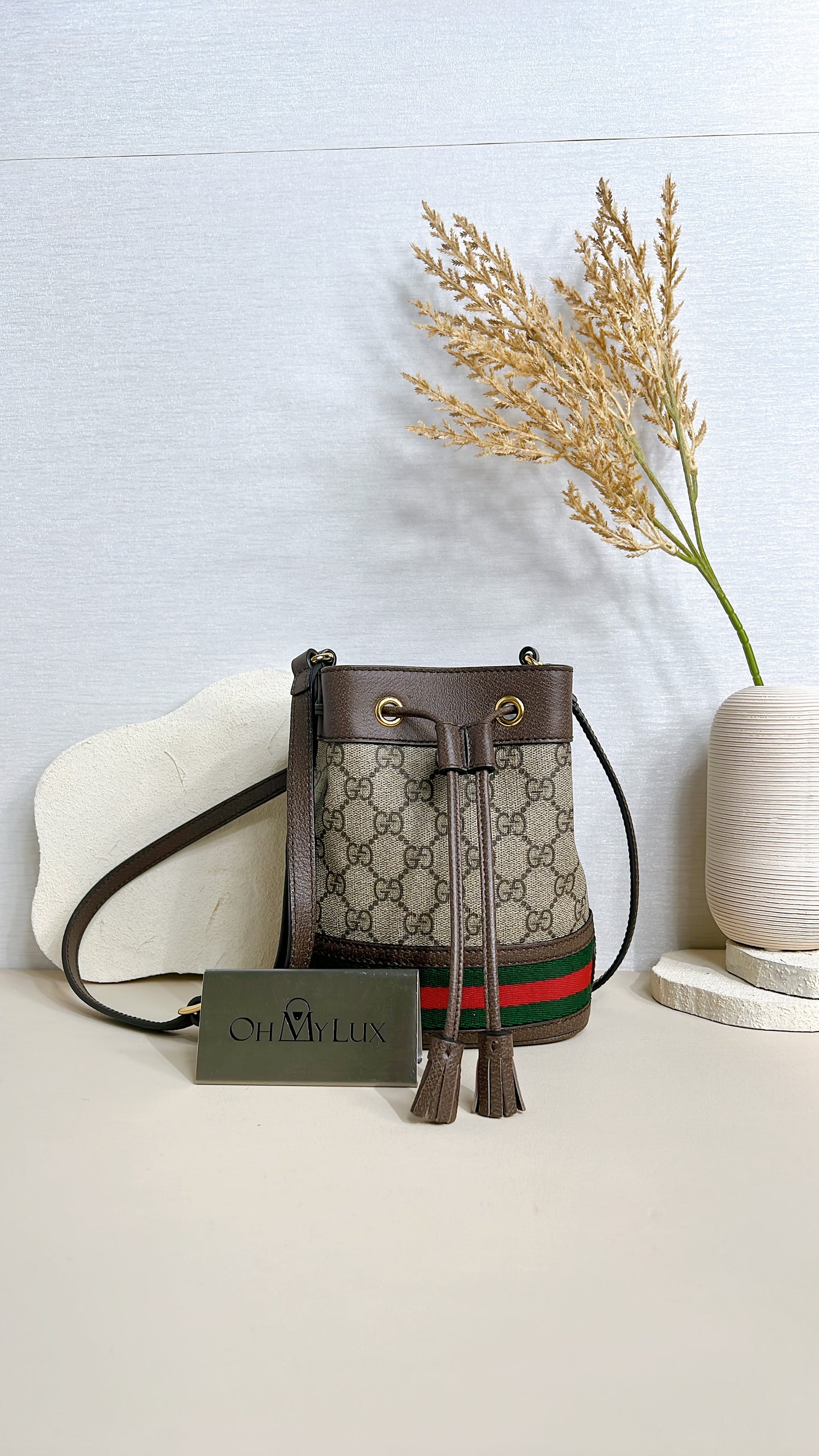 Gucci Ophidia Mini Bucket Bag