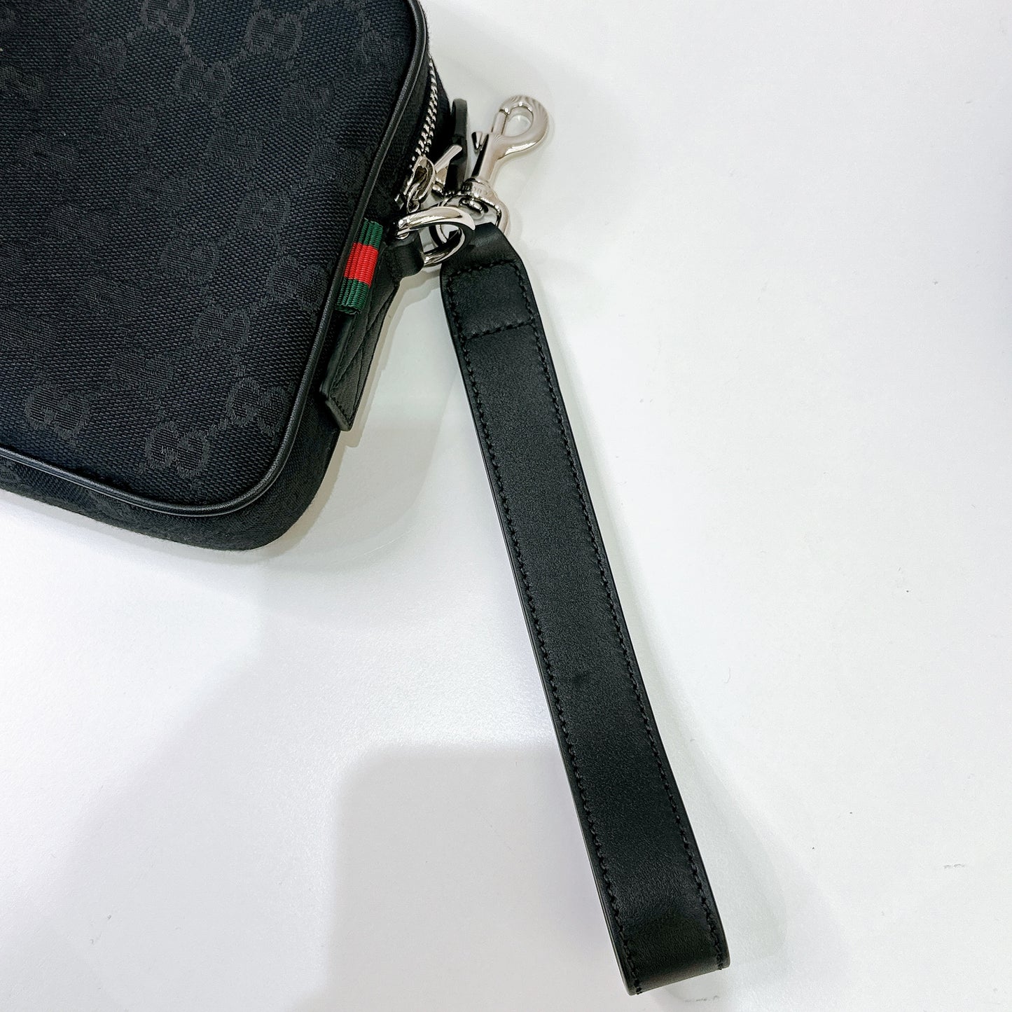 Gucci Canvas Crossbody Bag in Black