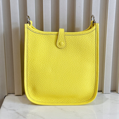 Hermes Mini Evelyn in Limoncello