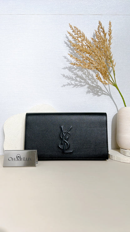 YSL Belle De Jour Clutch in Black