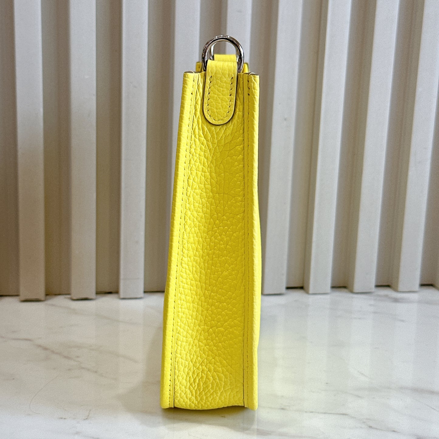 Hermes Mini Evelyn in Limoncello