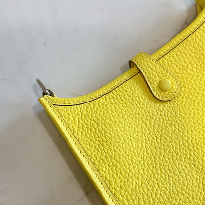 Hermes Mini Evelyn in Limoncello