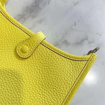 Hermes Mini Evelyn in Limoncello