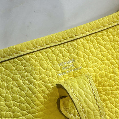 Hermes Mini Evelyn in Limoncello