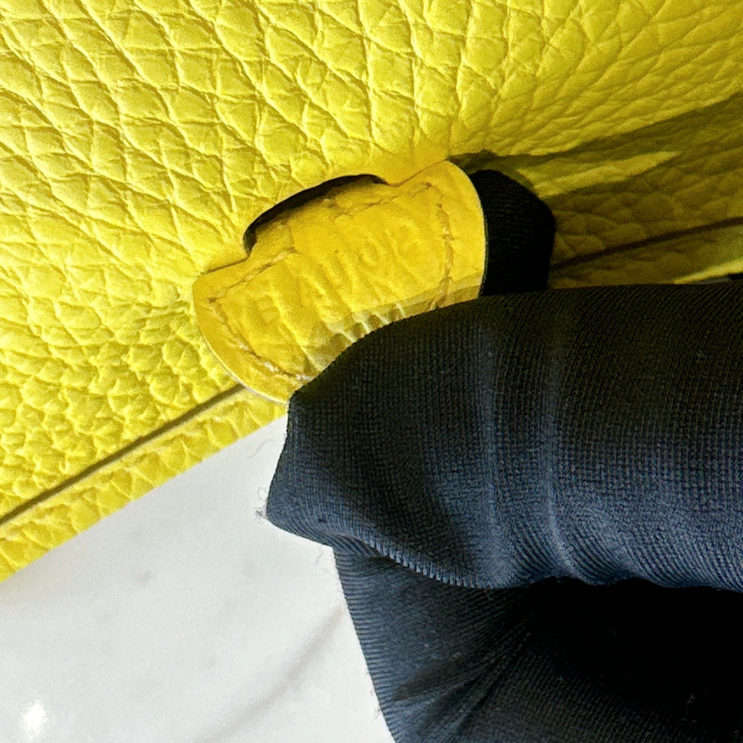 Hermes Mini Evelyn in Limoncello
