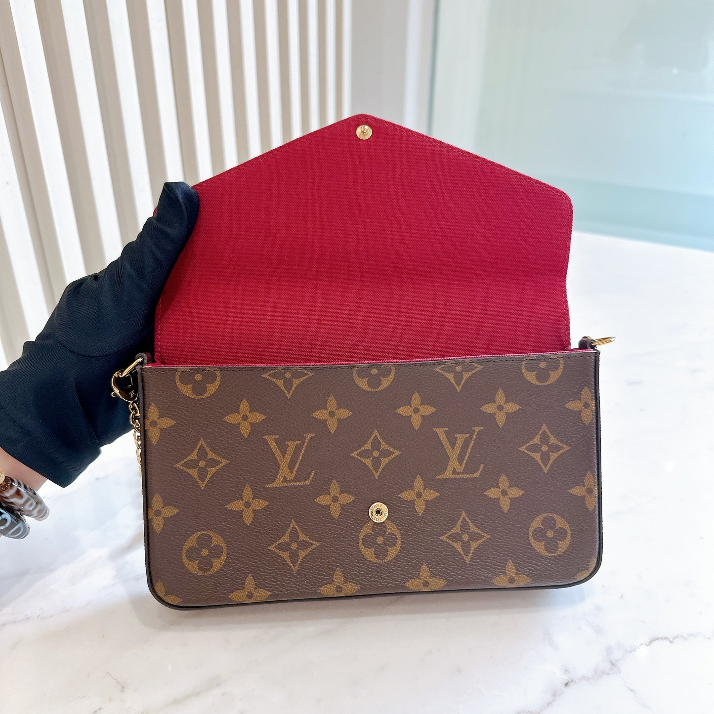 LV Monogram Felicie Pochette