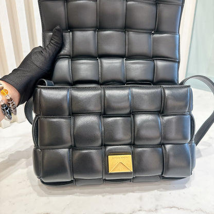 Bottega Veneta Padded Caseette in Black