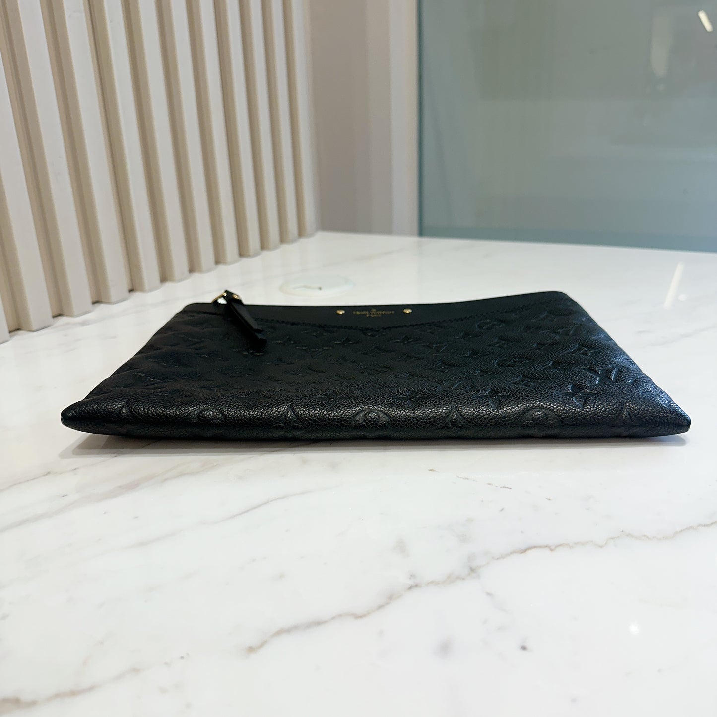 LV Daily Pouch in Black Monogram Empriente