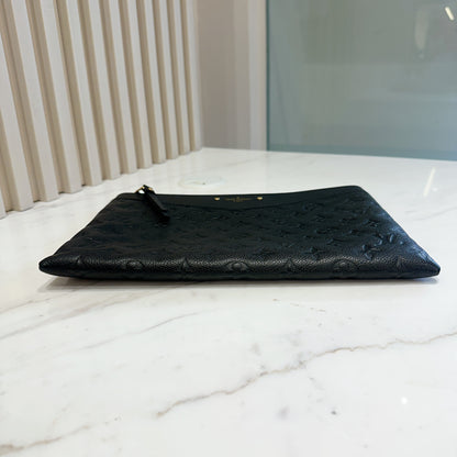 LV Daily Pouch in Black Monogram Empriente