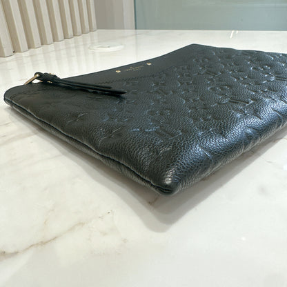 LV Daily Pouch in Black Monogram Empriente