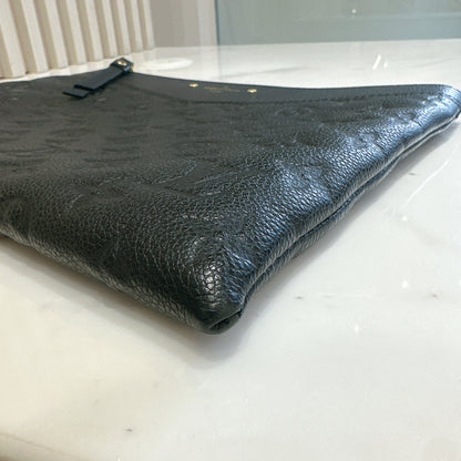 LV Daily Pouch in Black Monogram Empriente