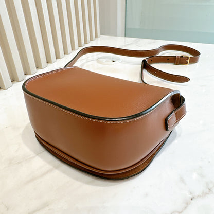 Celine Folco Cuir Tan in Calfskin