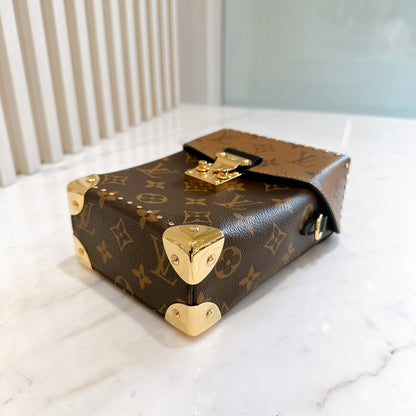 LV Camera Box in Reverse Monogram