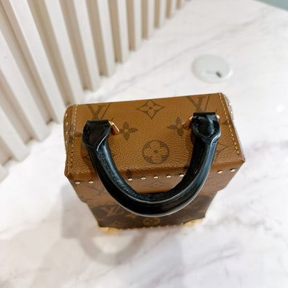 LV Camera Box in Reverse Monogram