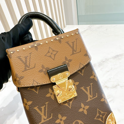 LV Camera Box in Reverse Monogram