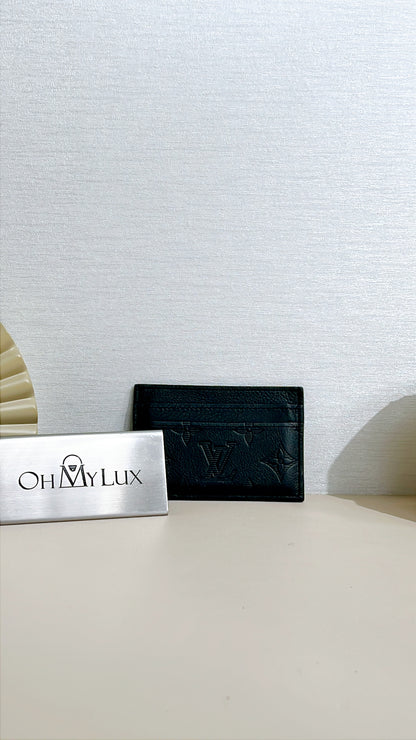 LV Double Card Holder