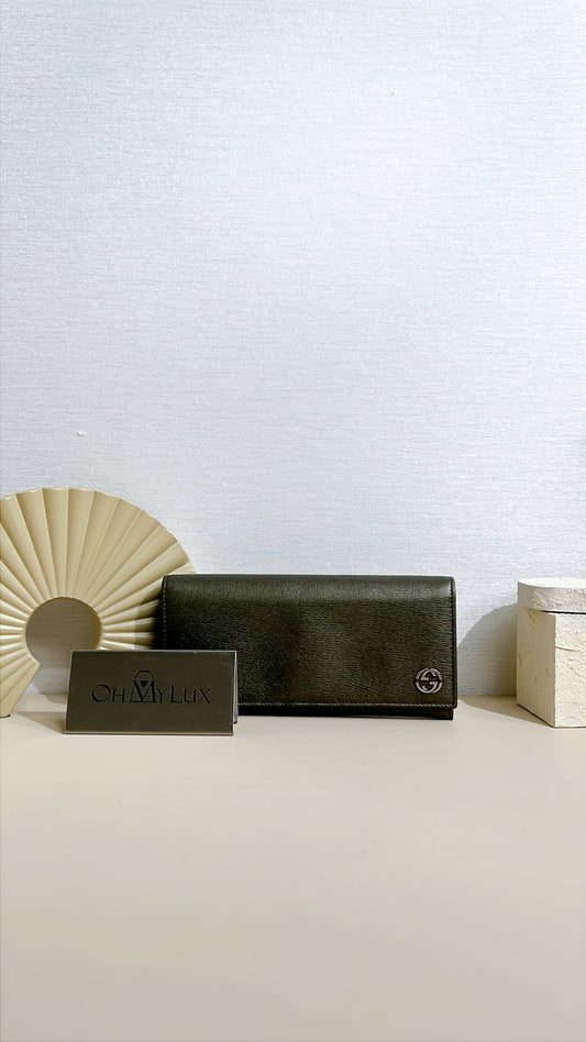 Gucci Interlocking Long Wallet