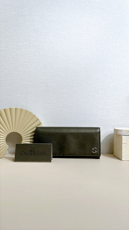 Gucci Interlocking Long Wallet