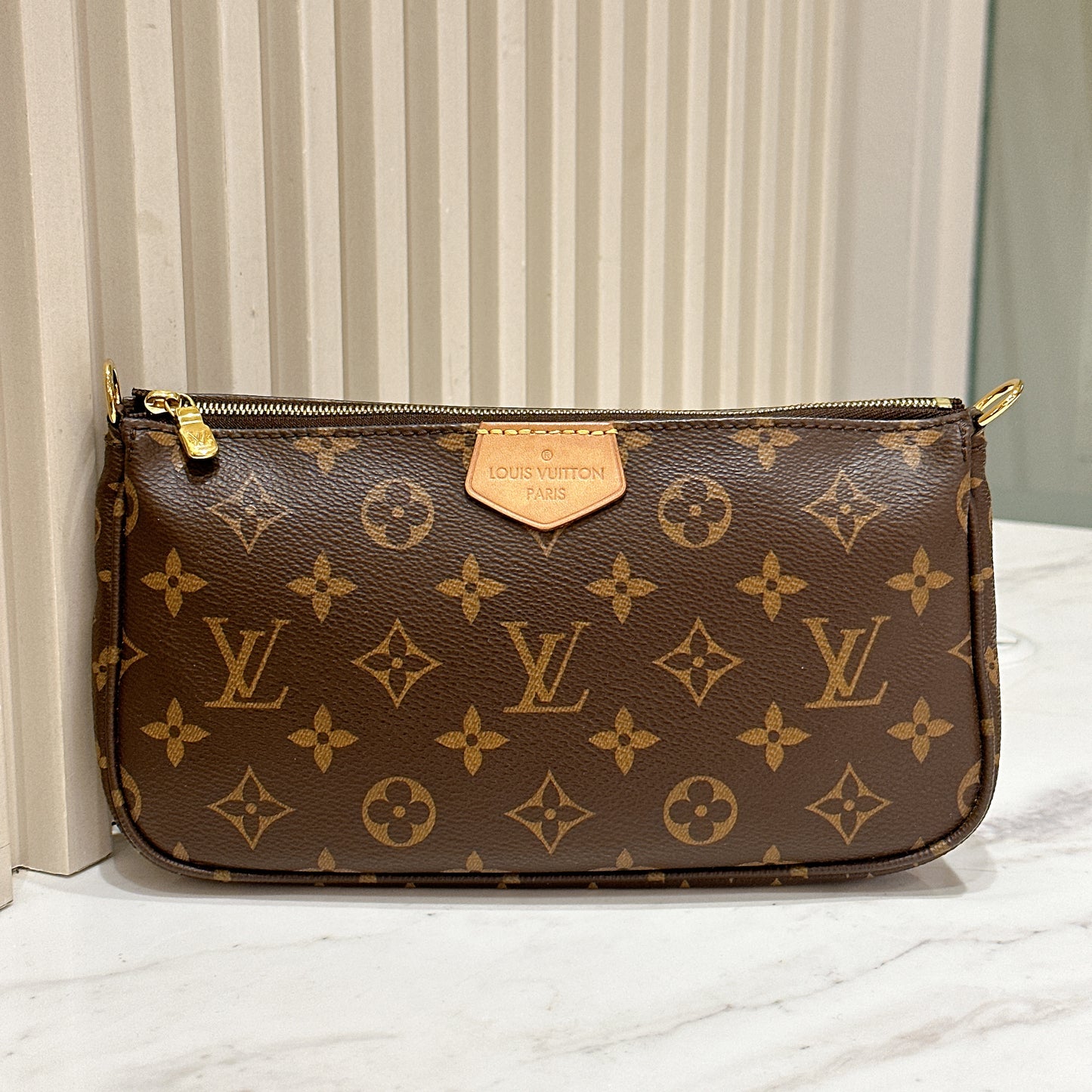 LV Multi Pochette in Pink