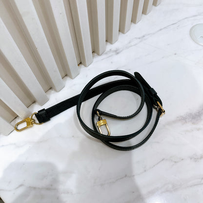LV Speedy Bandouliere 25 Empreinte Black and Beige