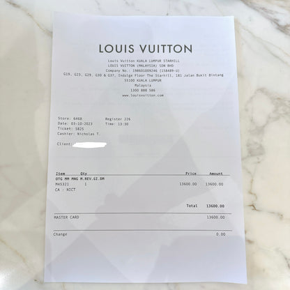 LV On The Go MM in Reverse Monogram