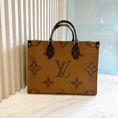 LV On The Go MM in Reverse Monogram
