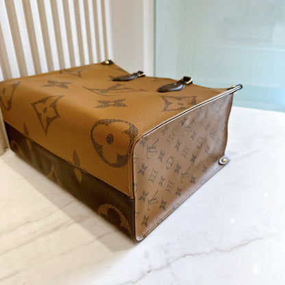 LV On The Go MM in Reverse Monogram