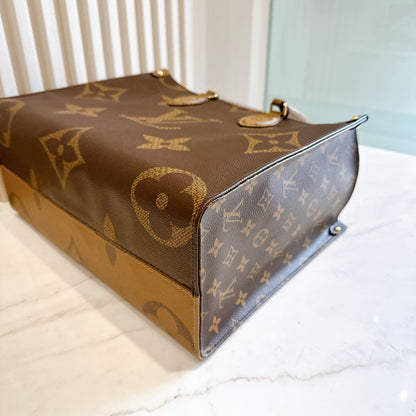 LV On The Go MM in Reverse Monogram