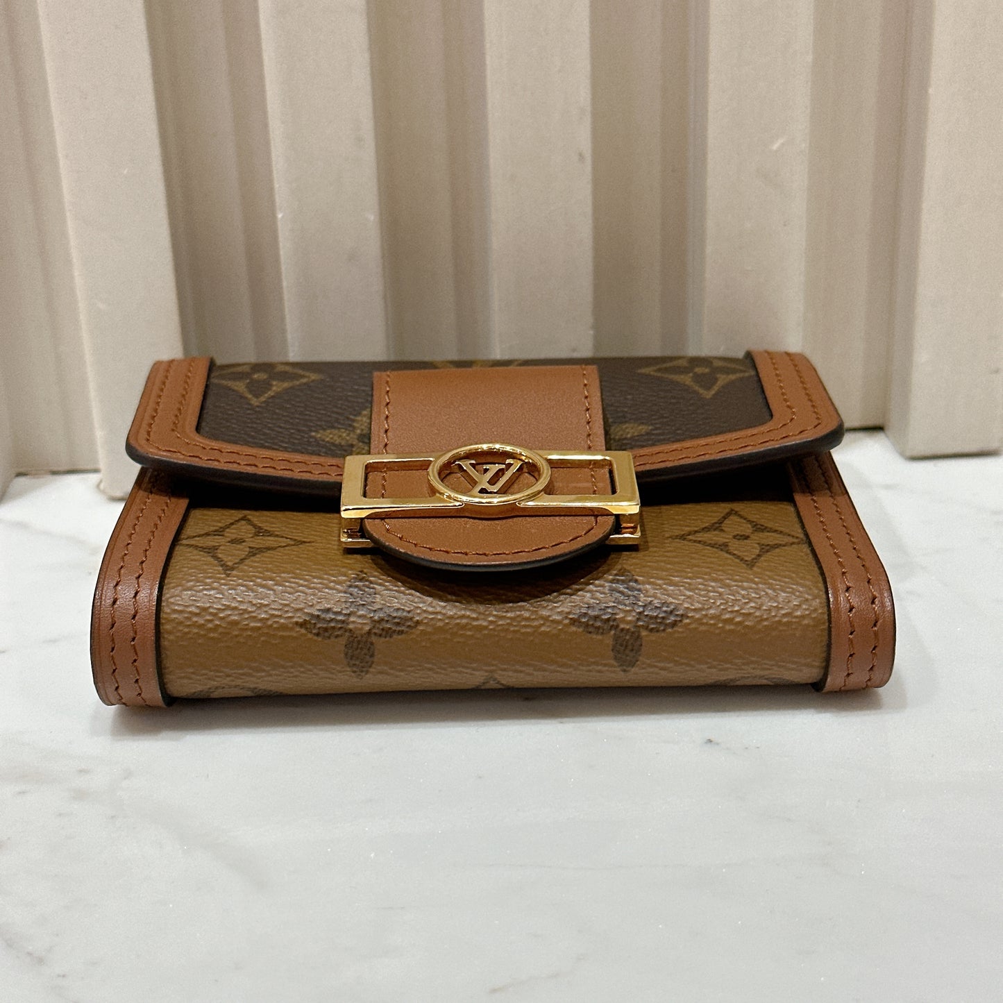LV Reverse Monogram Dauphine Wallet