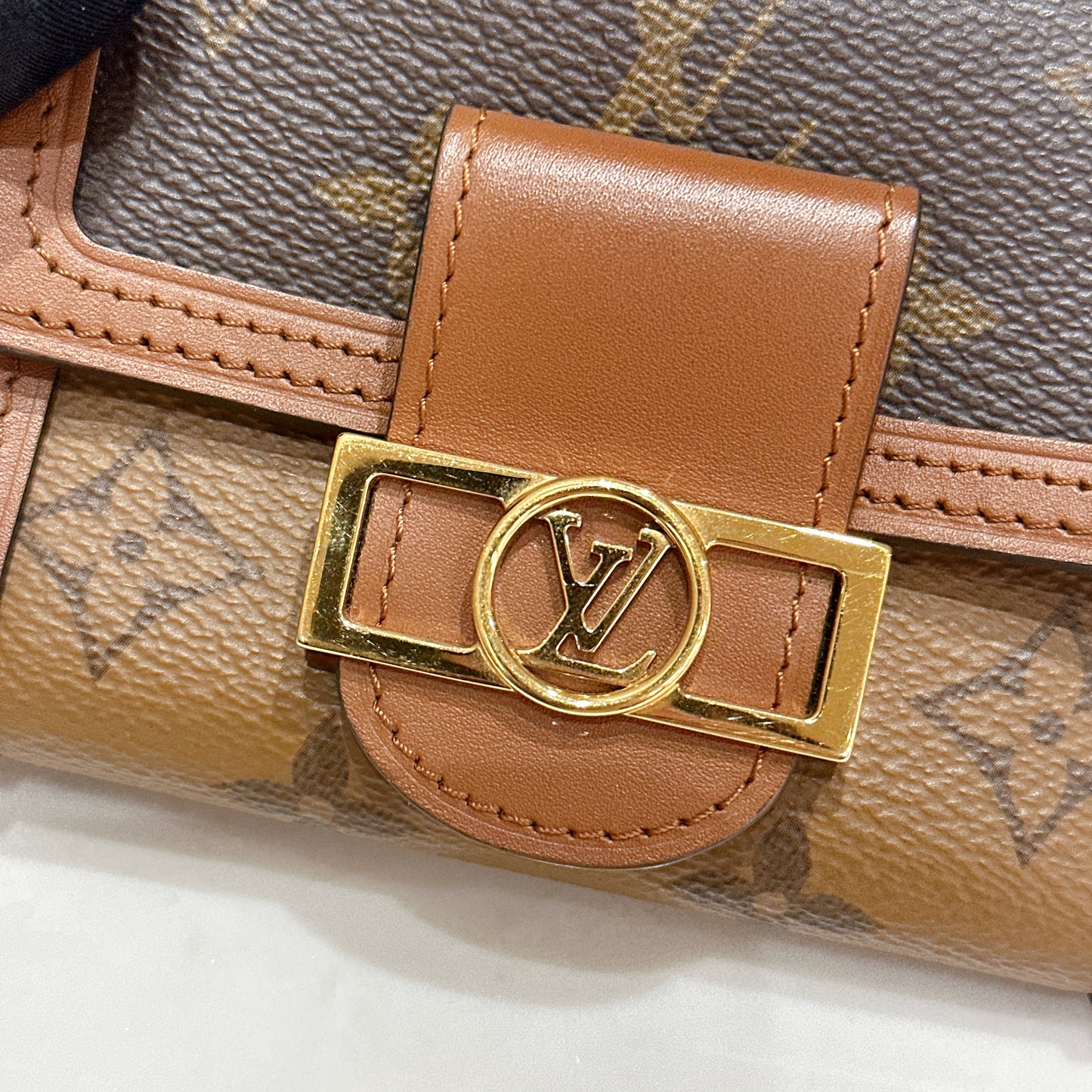 LV Reverse Monogram Dauphine Wallet