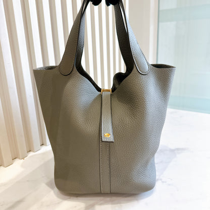 Hermes Picotin 22 in Gris Meyer