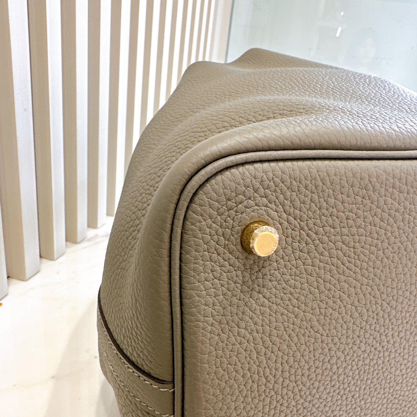 Hermes Picotin 22 in Gris Meyer