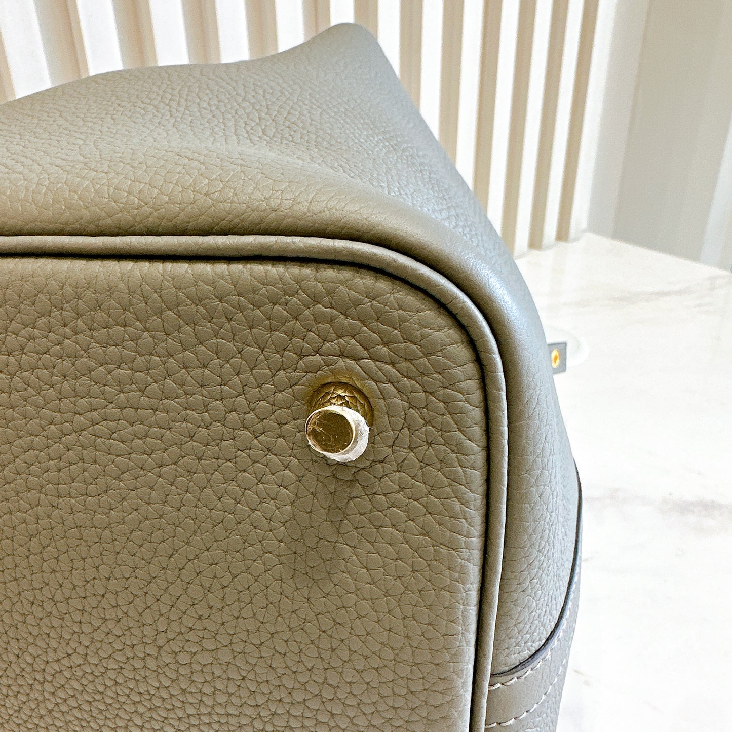Hermes Picotin 22 in Gris Meyer
