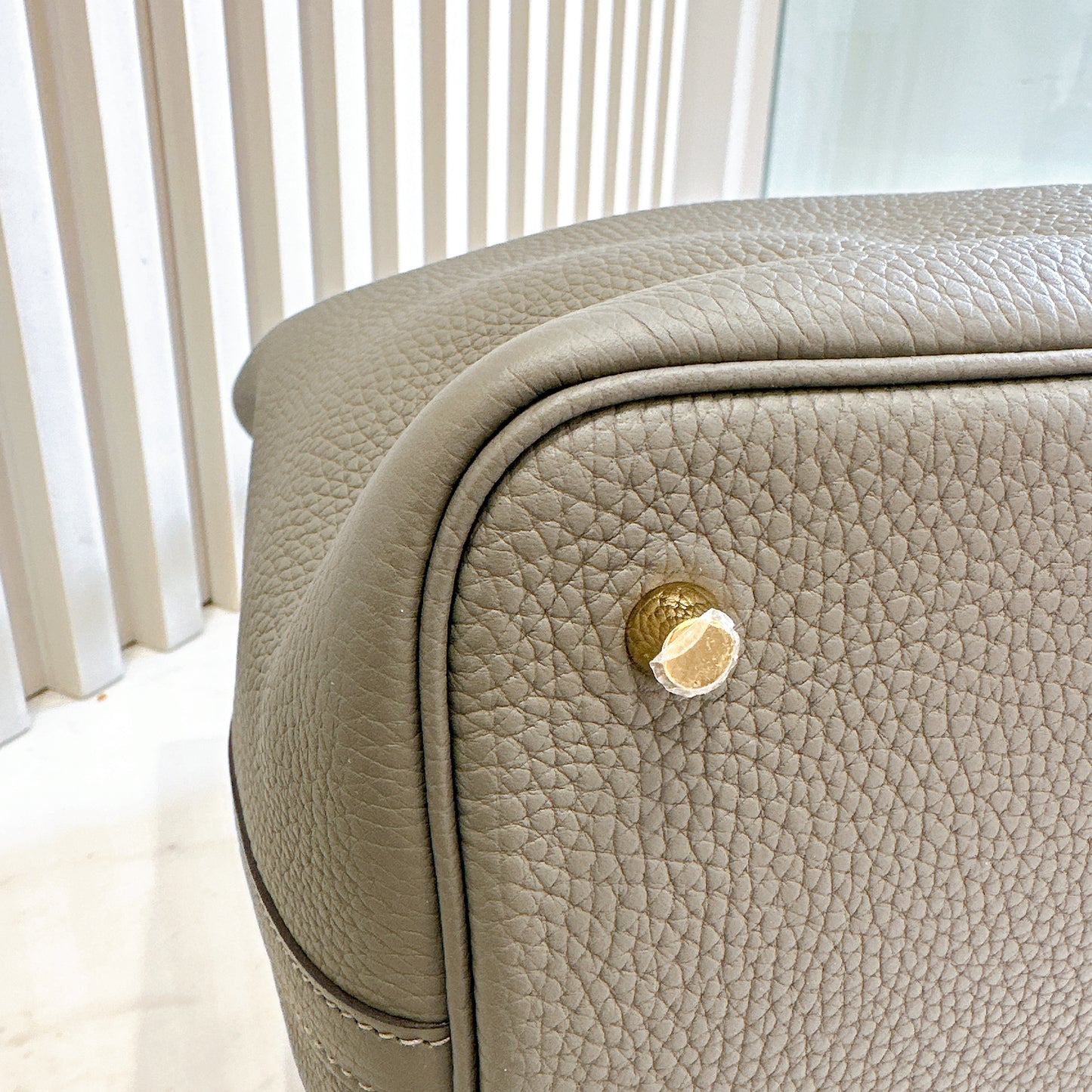 Hermes Picotin 22 in Gris Meyer