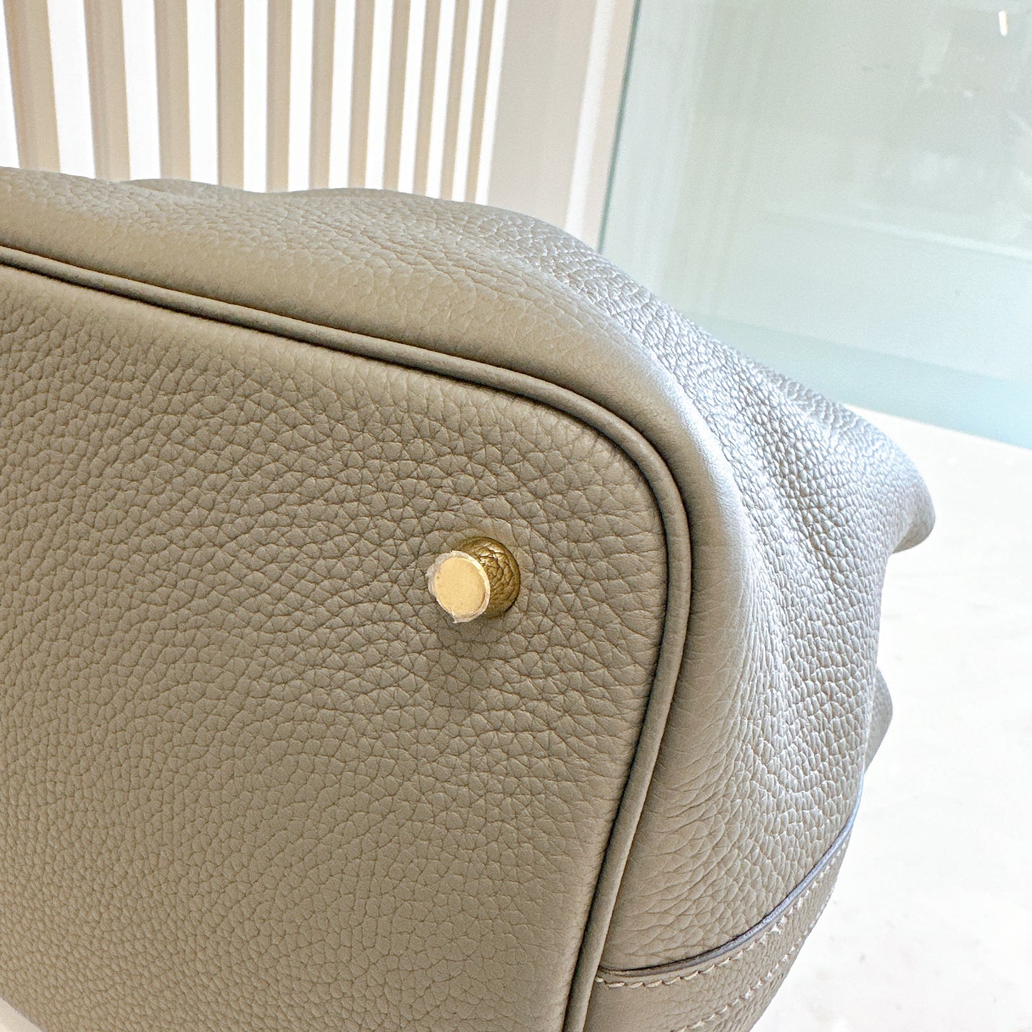 Hermes Picotin 22 in Gris Meyer