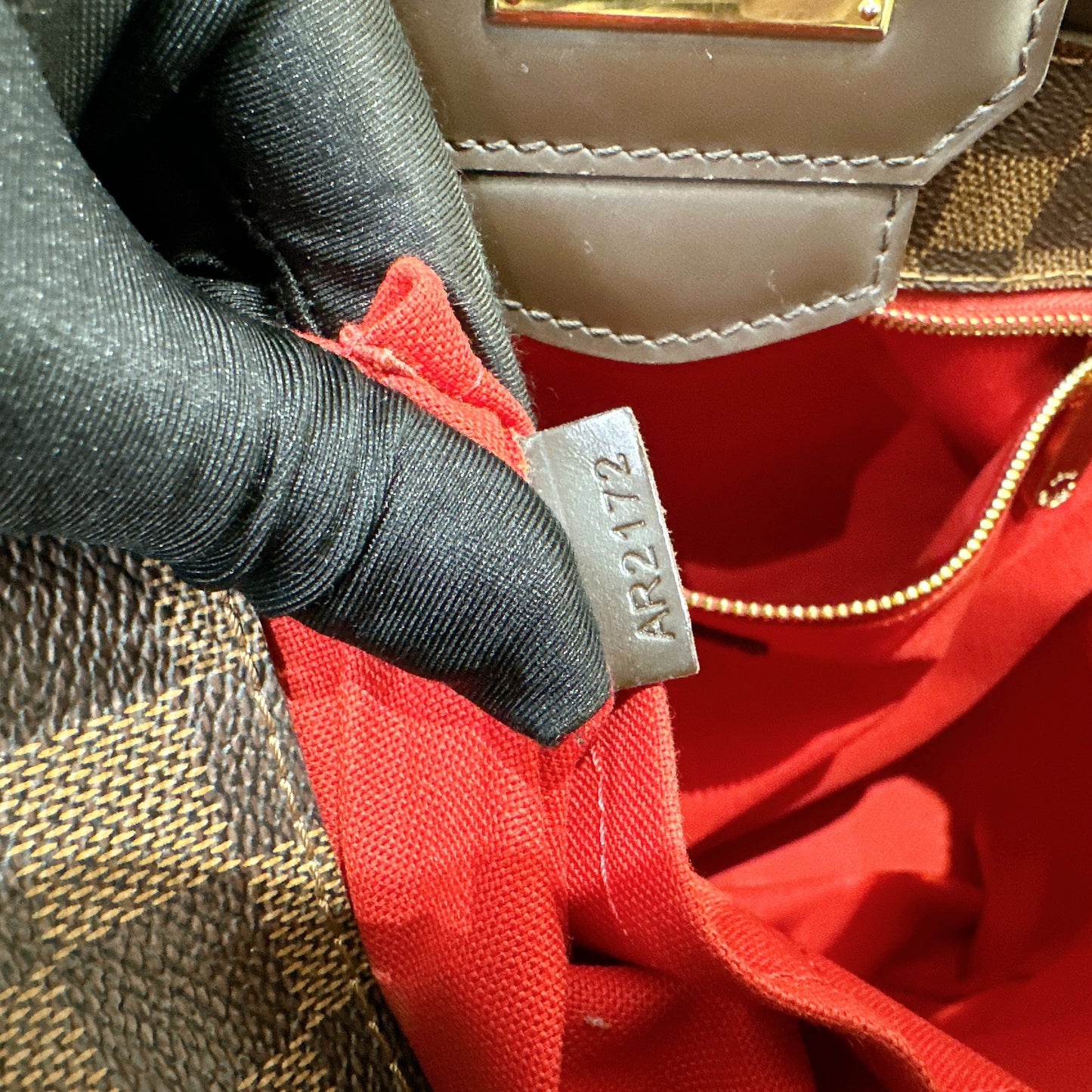 LV Damier Ebene Cabas Roseberry