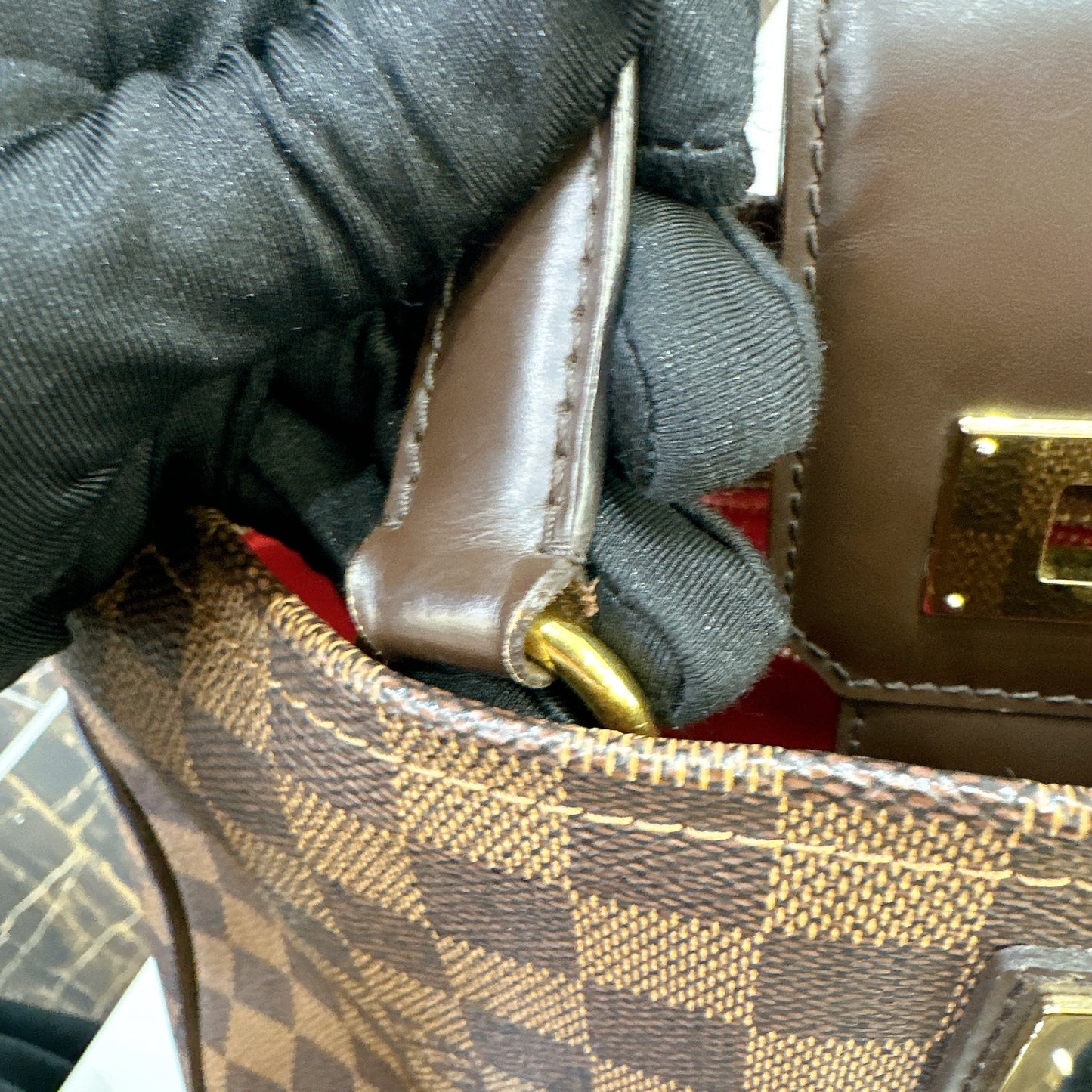 LV Damier Ebene Cabas Roseberry