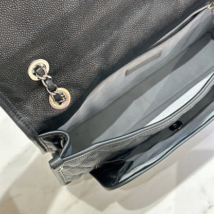 Chanel Quilted Medium French Reviera in Black SHW
