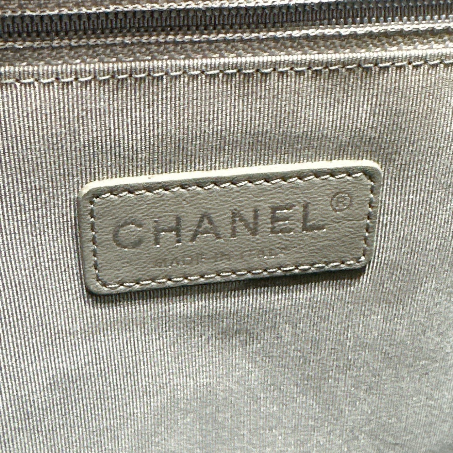 Chanel Quilted Medium French Reviera in Black SHW