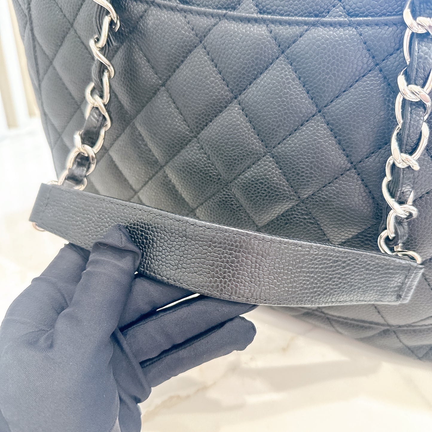 Chanel GST Black in SHW